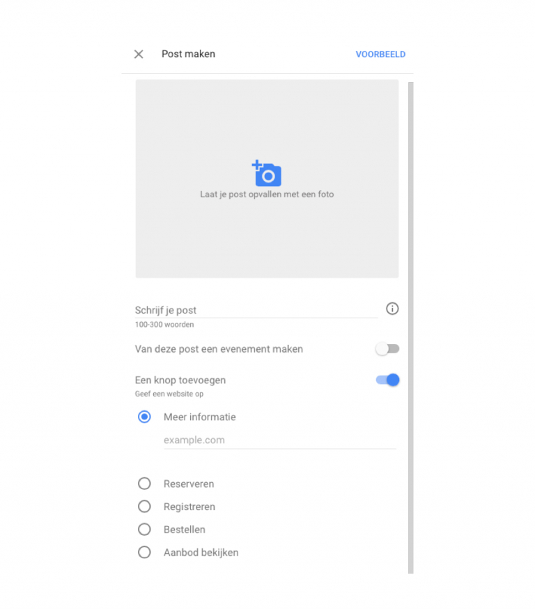 Google mijn bedrijf posts Google mijn bedrijf posts